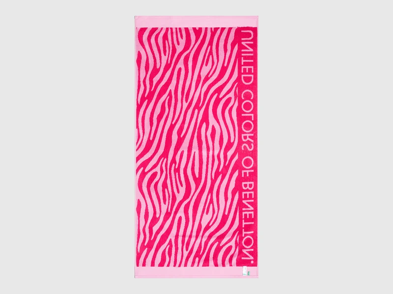 Strandtuch mit Animal-Print