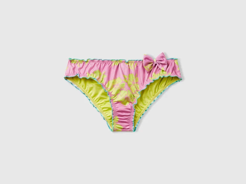 Badeshorts mit Blumendruck