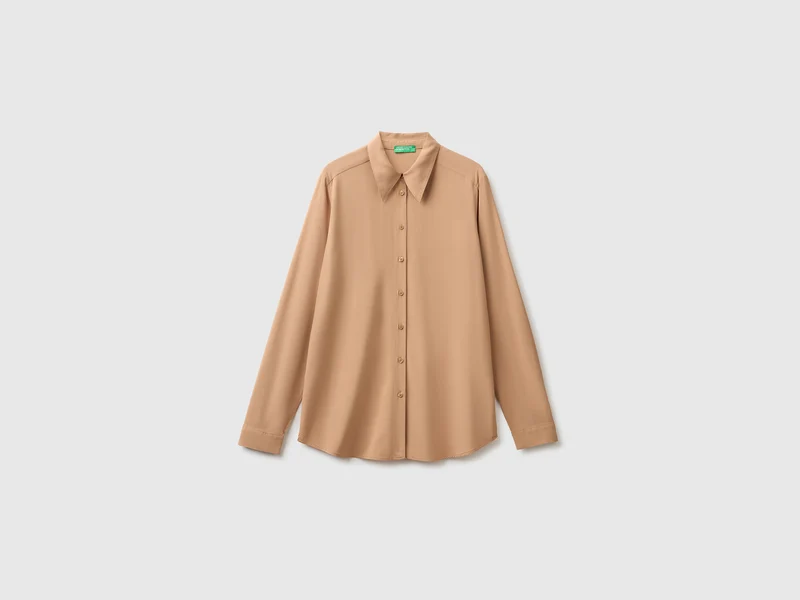 Oversized Viskosehemd