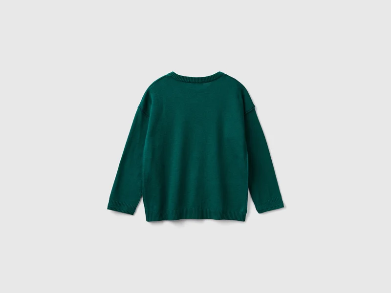 Pullover mit Logostickerei