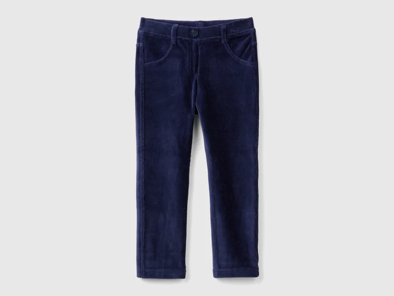 Hose aus geripptem Chenille