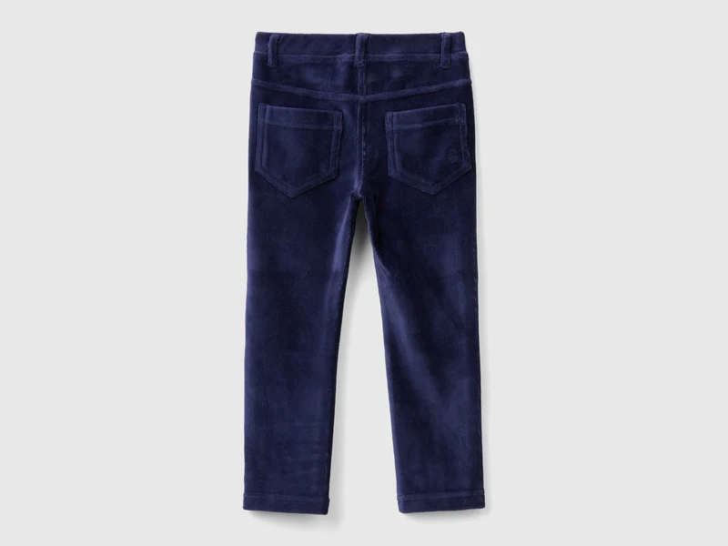 Hose aus geripptem Chenille