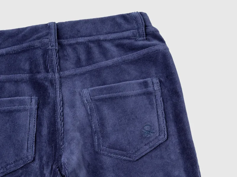 Superenge Chenille-Hose