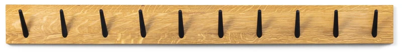 Spinder Hakenleiste Garderobe 62 Eiche Modernes Design mit 10 Haken