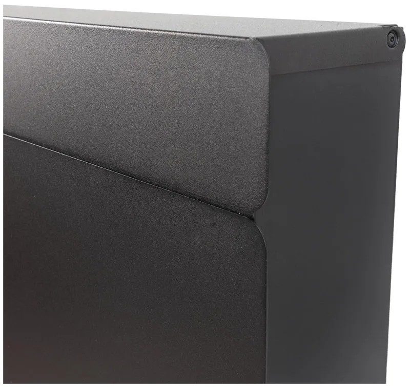 Spinder LUIGI Schuhschrank Stahl Minimalistisch Schwarz