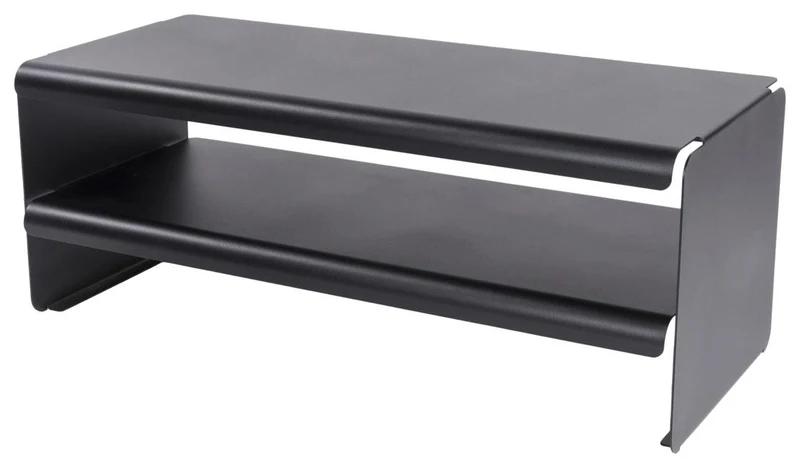 Spinder LINEA 70 Schuhregal Stahl Modernes Design Schwarz