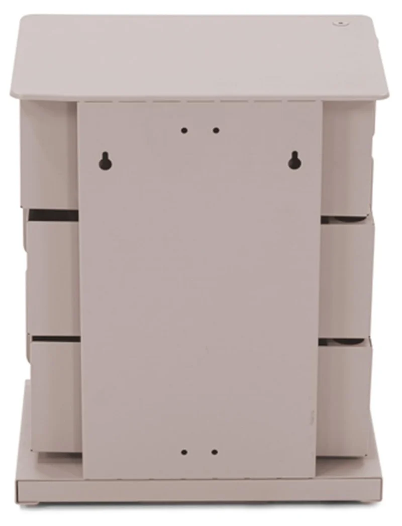 Spinder JOEY 3 Dresser: Moderner Stahl-Schuhschrank in Silky Taupe