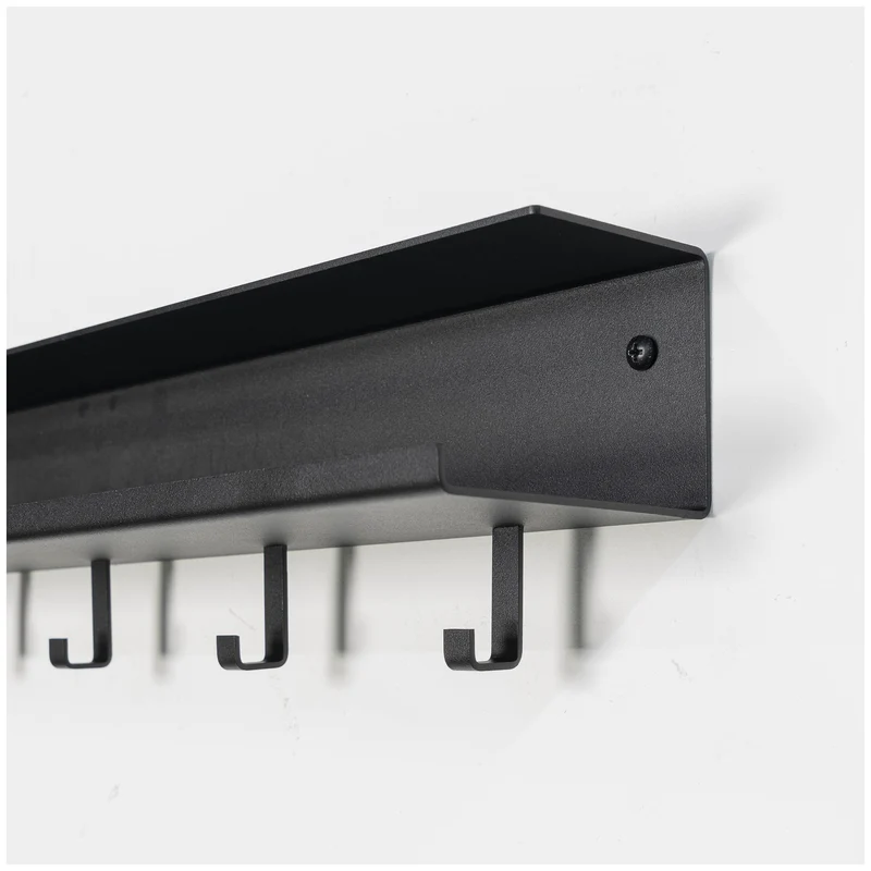 Spinder Garderobe EASY Stahl Skandinavisch Modern Schwarz