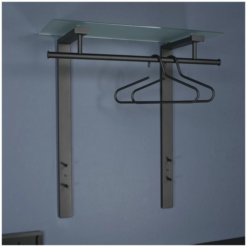 Spinder DUTCH Garderobe: Minimalistisches Design aus Stahl & Glas