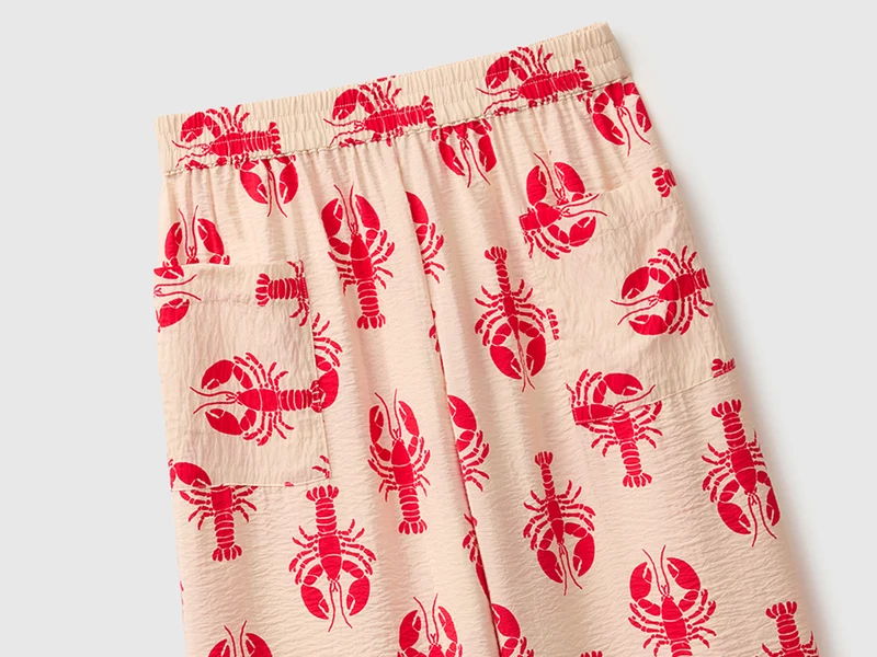 Bedruckte Hose