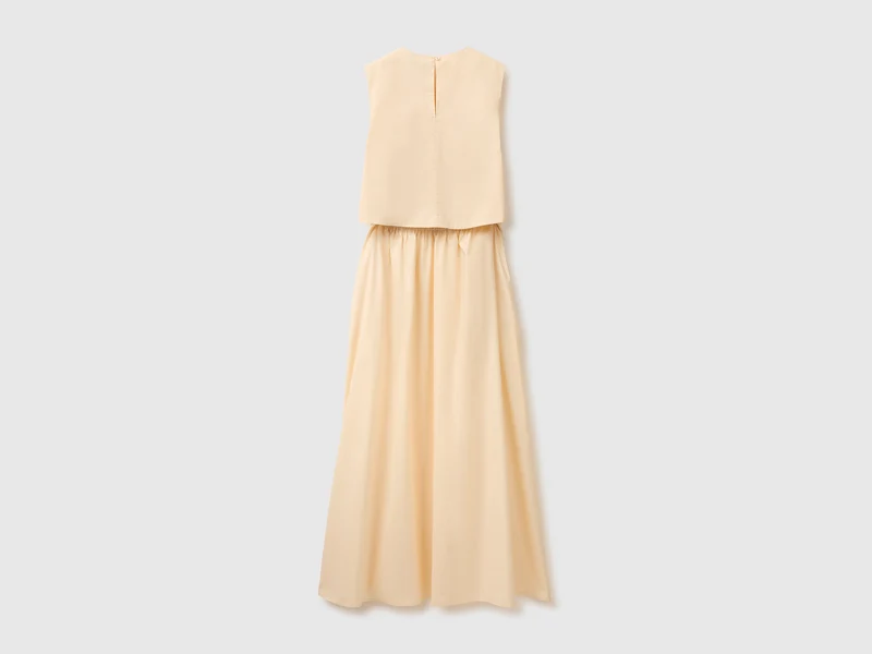 Ärmelloses Midikleid