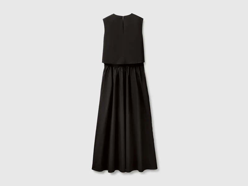 Ärmelloses Midikleid
