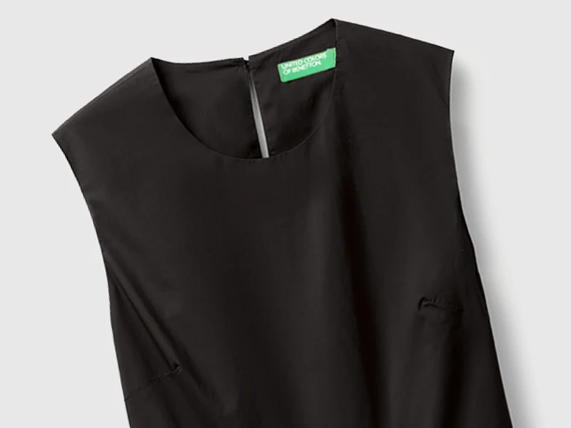 Ärmelloses Midikleid