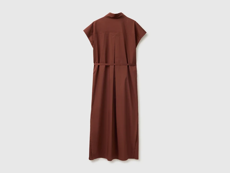 Ärmelloses Hemdkleid