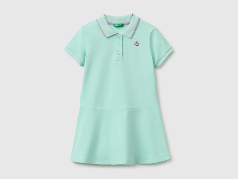 Kleid im Polo-Stil