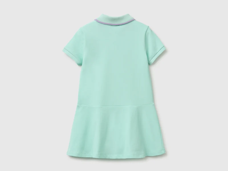 Kleid im Polo-Stil
