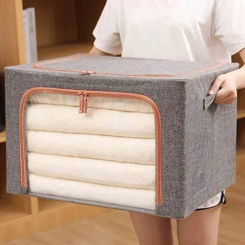 Collapsible Storage Box - Foldable Organizer Container