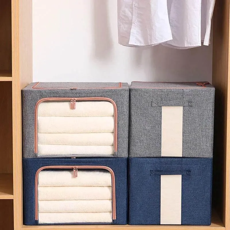 Collapsible Storage Box - Foldable Organizer Container