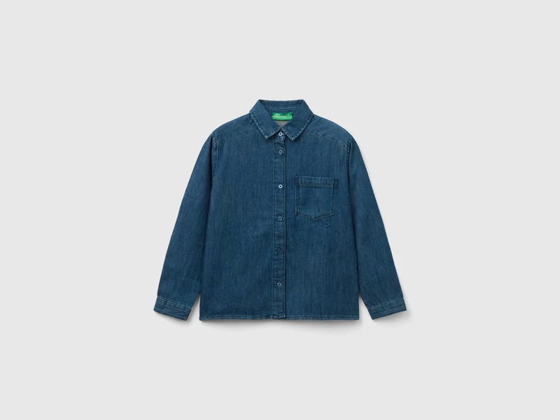 Leichte Jeansbluse