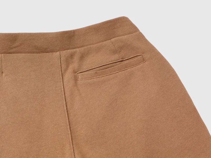 Hose aus Sweatstoff mit hohem Bund