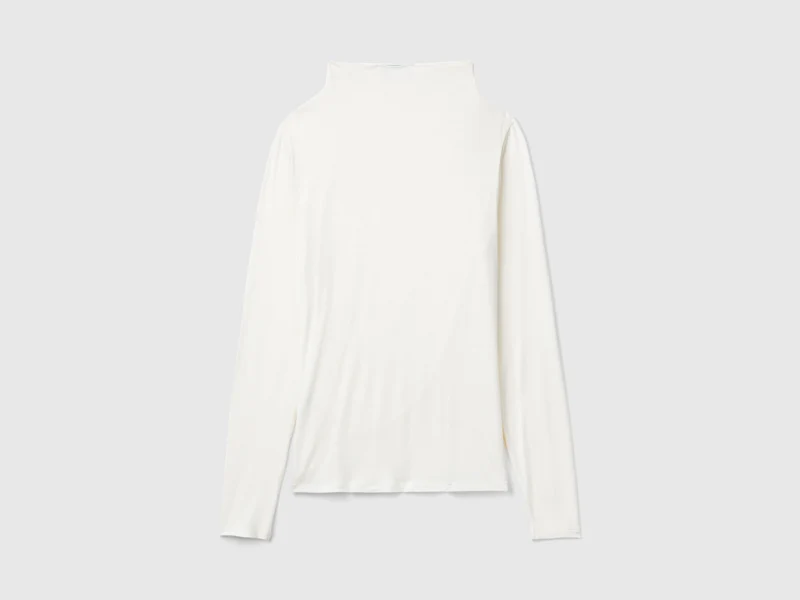 Slim Fit Shirt aus Stretch-Modal