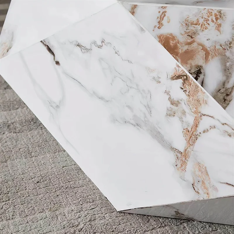 Modern Marble Coffee Table - Elegant Living Room Furniture