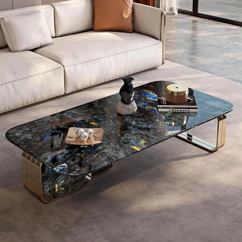 Marble Coffee Table - Elegant Sandrine Design for Modern Living Rooms