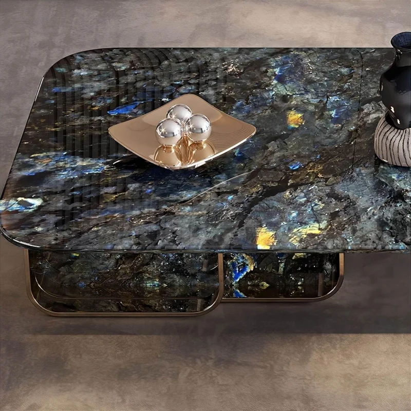 Marble Coffee Table - Elegant Sandrine Design for Modern Living Rooms