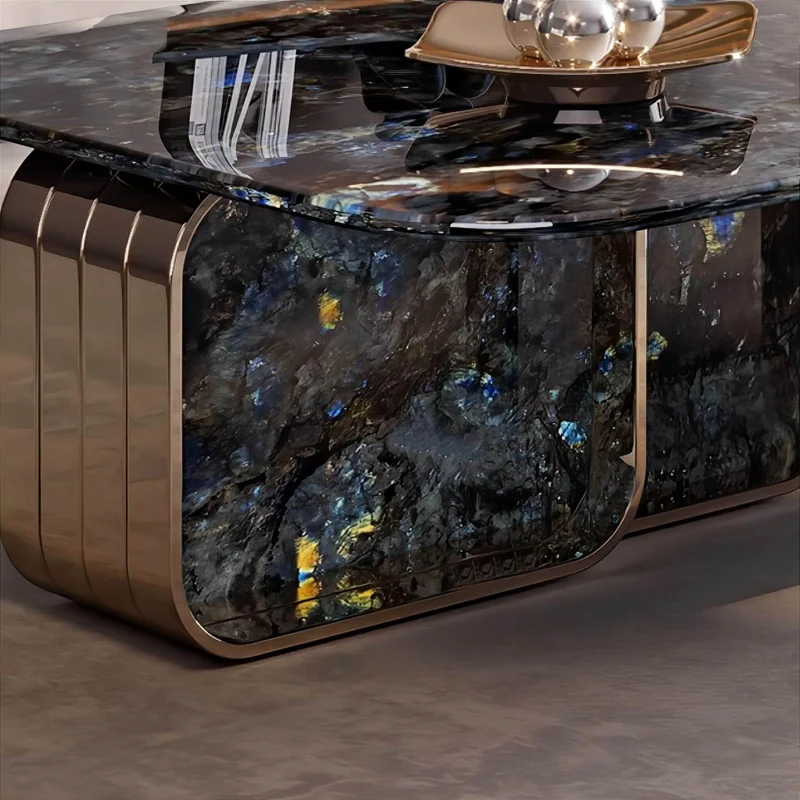 Marble Coffee Table - Elegant Sandrine Design for Modern Living Rooms