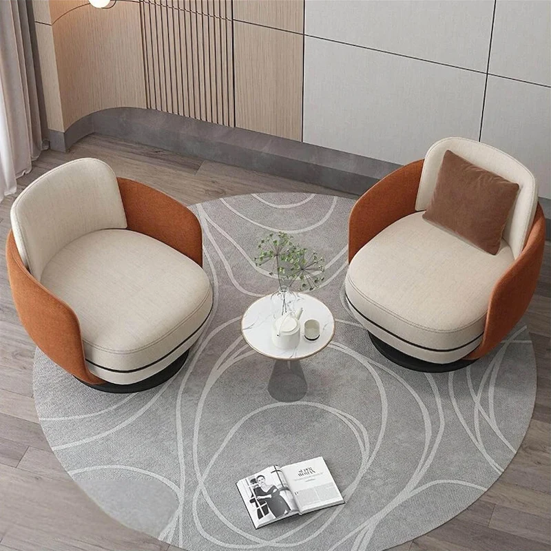 Modern Swivel Accent Chair - Comfortable Occasional Chair