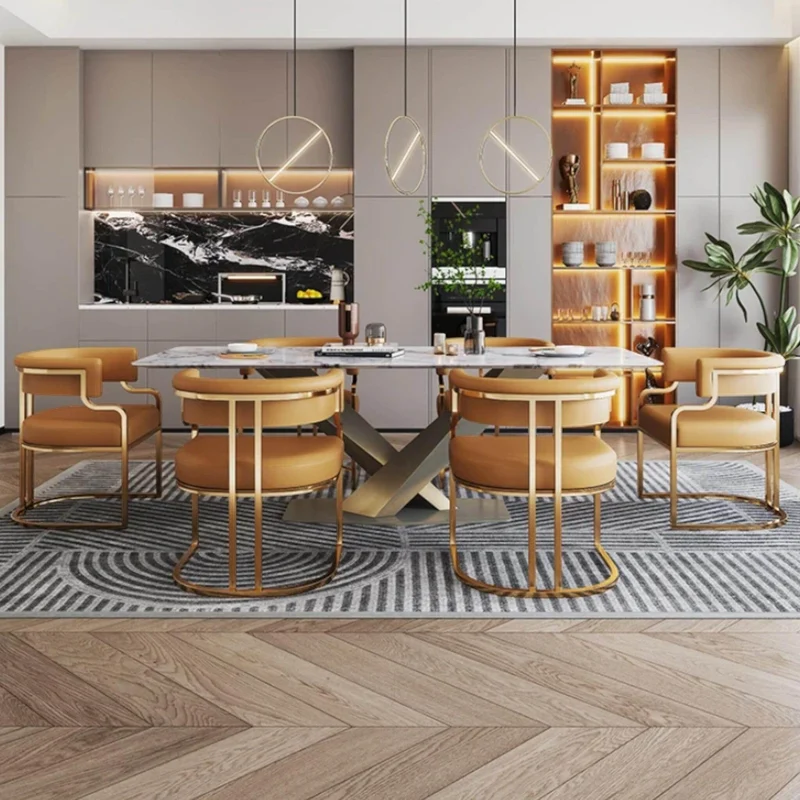 Modern Dining Chair - Upholstered Seat