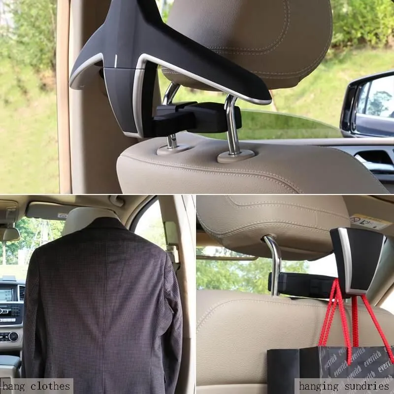 Car Headrest Suit Hanger - Multifunctional Garment Holder