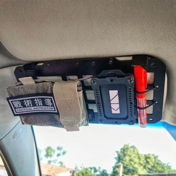 Tactical Car Organizer - Vehicle Storage Rack Solution