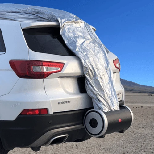 Automated Retractable Car Cover - Shield Pro Waterproof Protection