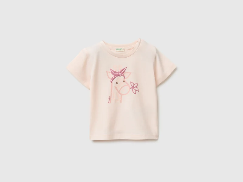 T-Shirt mit Tiermuster