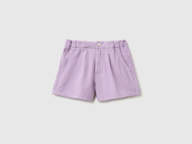 Shorts aus reiner Baumwolle
