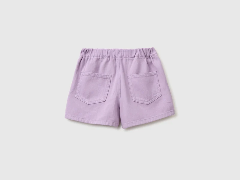 Shorts aus reiner Baumwolle