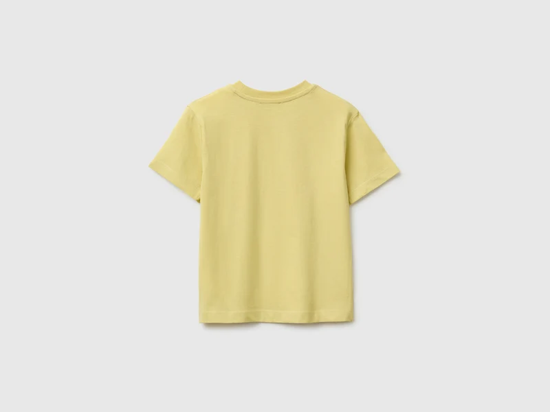 Rundhals-T-Shirt mit Aufdruck