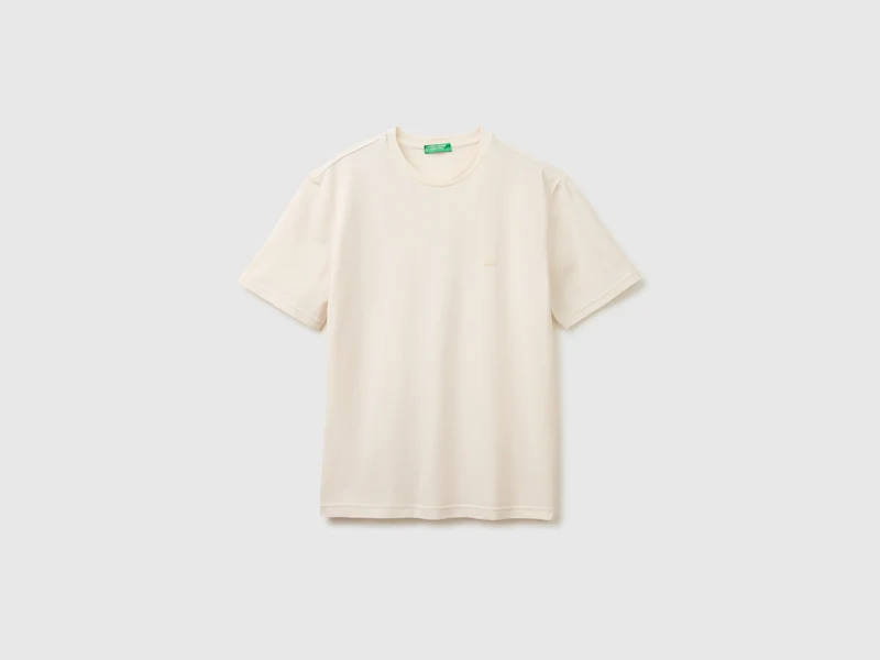 T-Shirt aus Bio-Baumwoll-Piqué