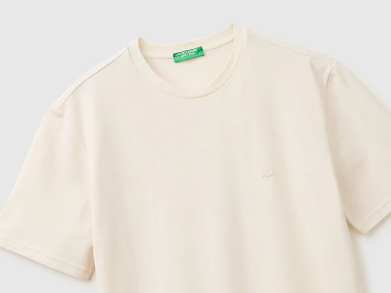 T-Shirt aus Bio-Baumwoll-Piqué