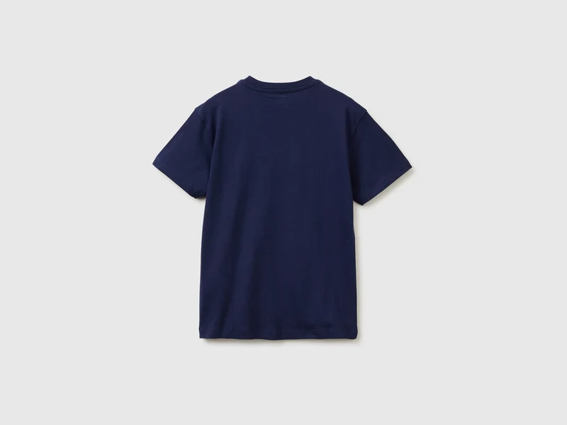 Bio-Baumwoll-T-Shirt mit Logodruck