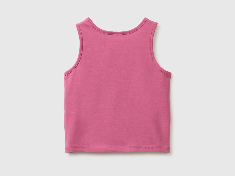 Tanktop mit wattiertem Muster