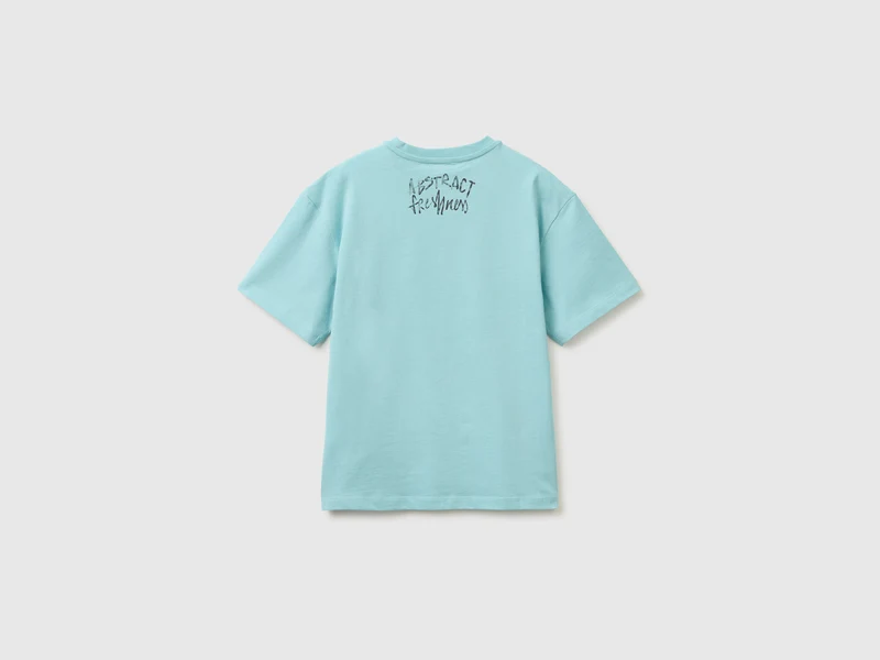 Übergroßes T-Shirt mit Fotodruck