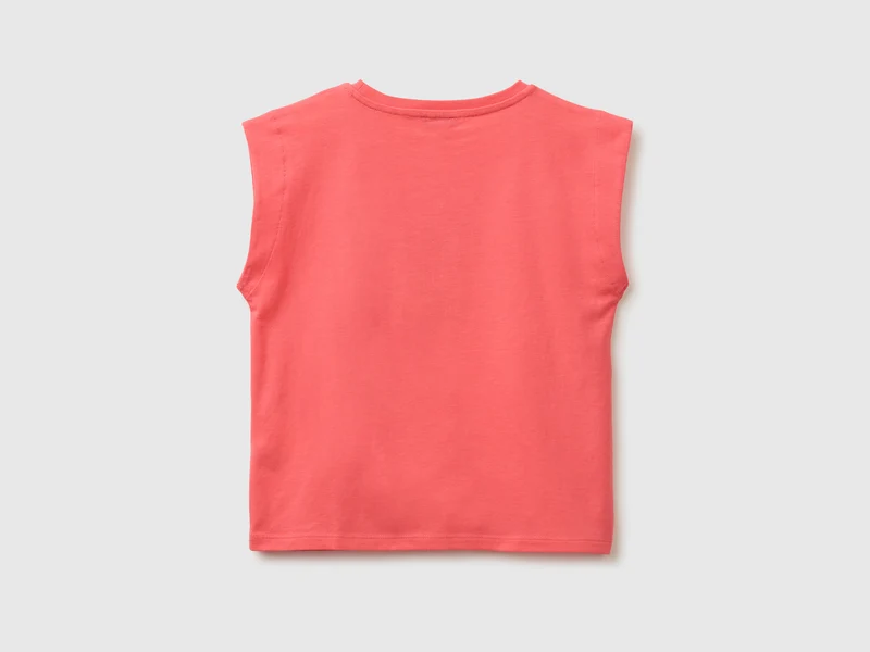 T-Shirt mit Puffeffekt