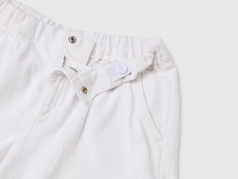 Shorts aus reiner Baumwolle