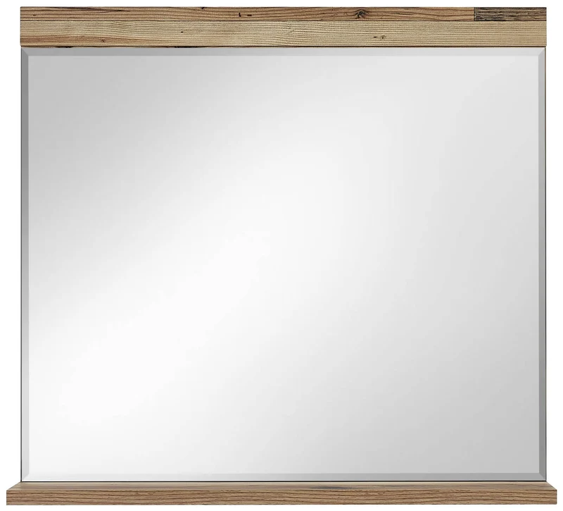 Spiegel PRATO 80 x 75 cm Oldwood Alpine Lodge Dekor mit Ablage