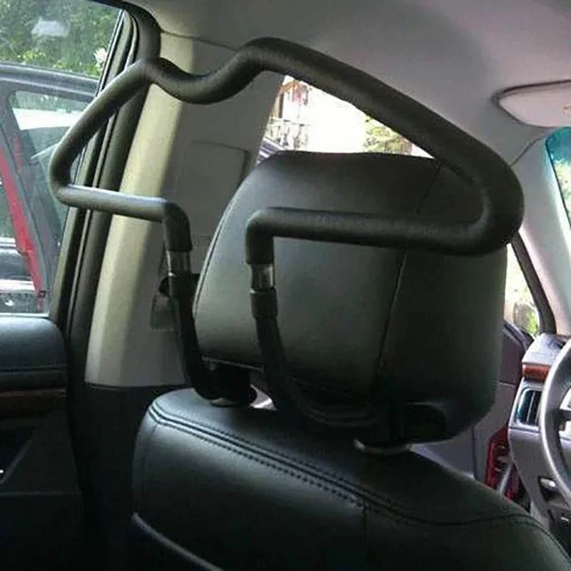 Universal Travel Headrest Clothes Hanger - Swivel Hook Organizer