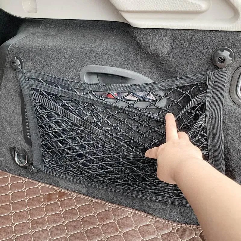 Cargo Net Organizer - Stretchable Mesh Car Storage Solution