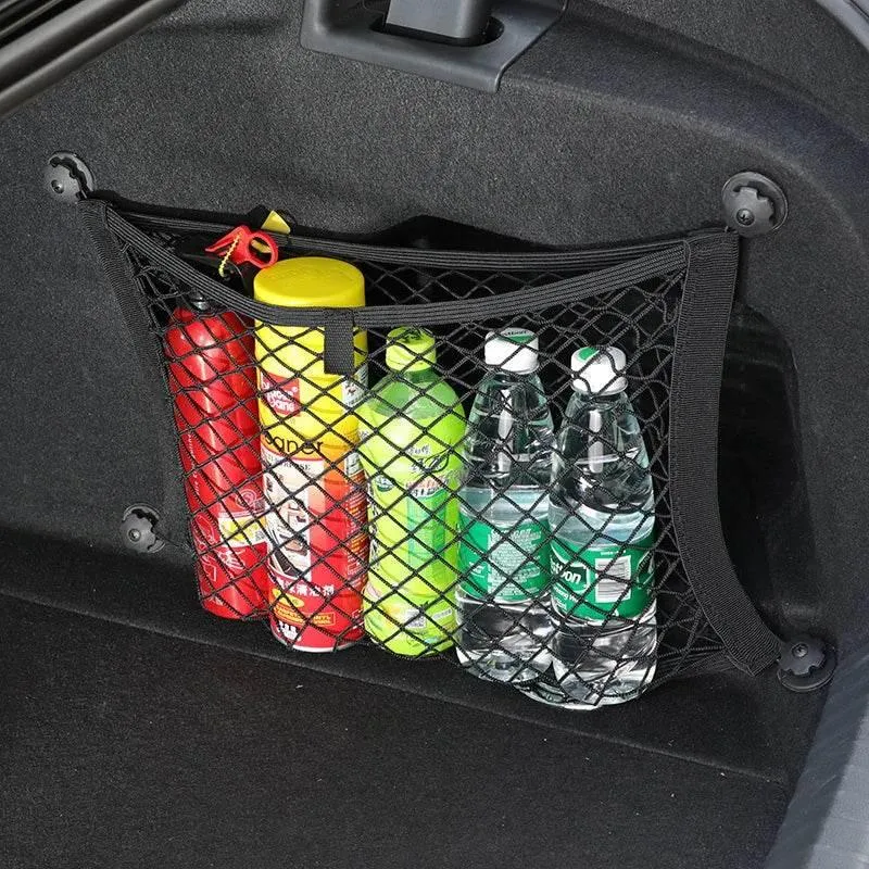 Cargo Net Organizer - Stretchable Mesh Car Storage Solution