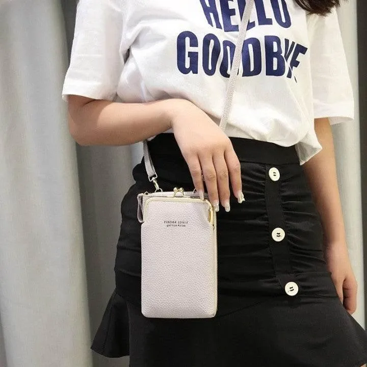 Leather Crossbody Purse - Versatile Multi-Tasker Bag